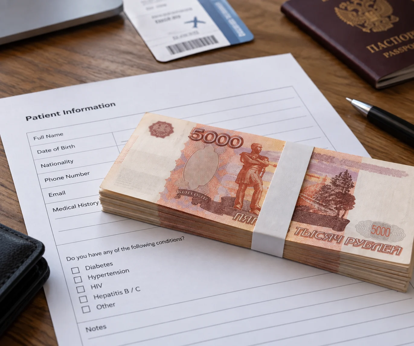 После сообщения о ВИЧ стоимость пересадки волос внезапно удвоилась